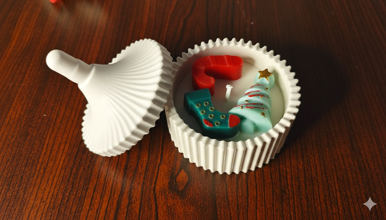 Cozy Cabin Snowfall Jar Candle