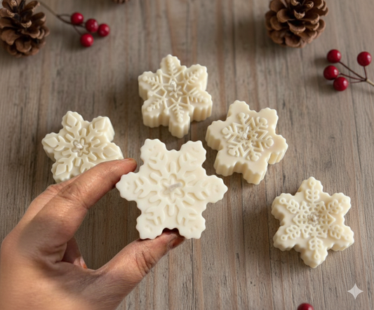 Snowflake Candle