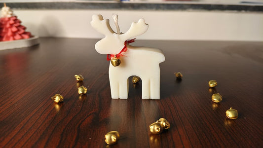 Reindeer Glow Candle